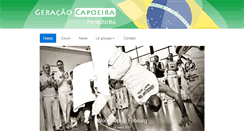 Desktop Screenshot of geracao-capoeira.net